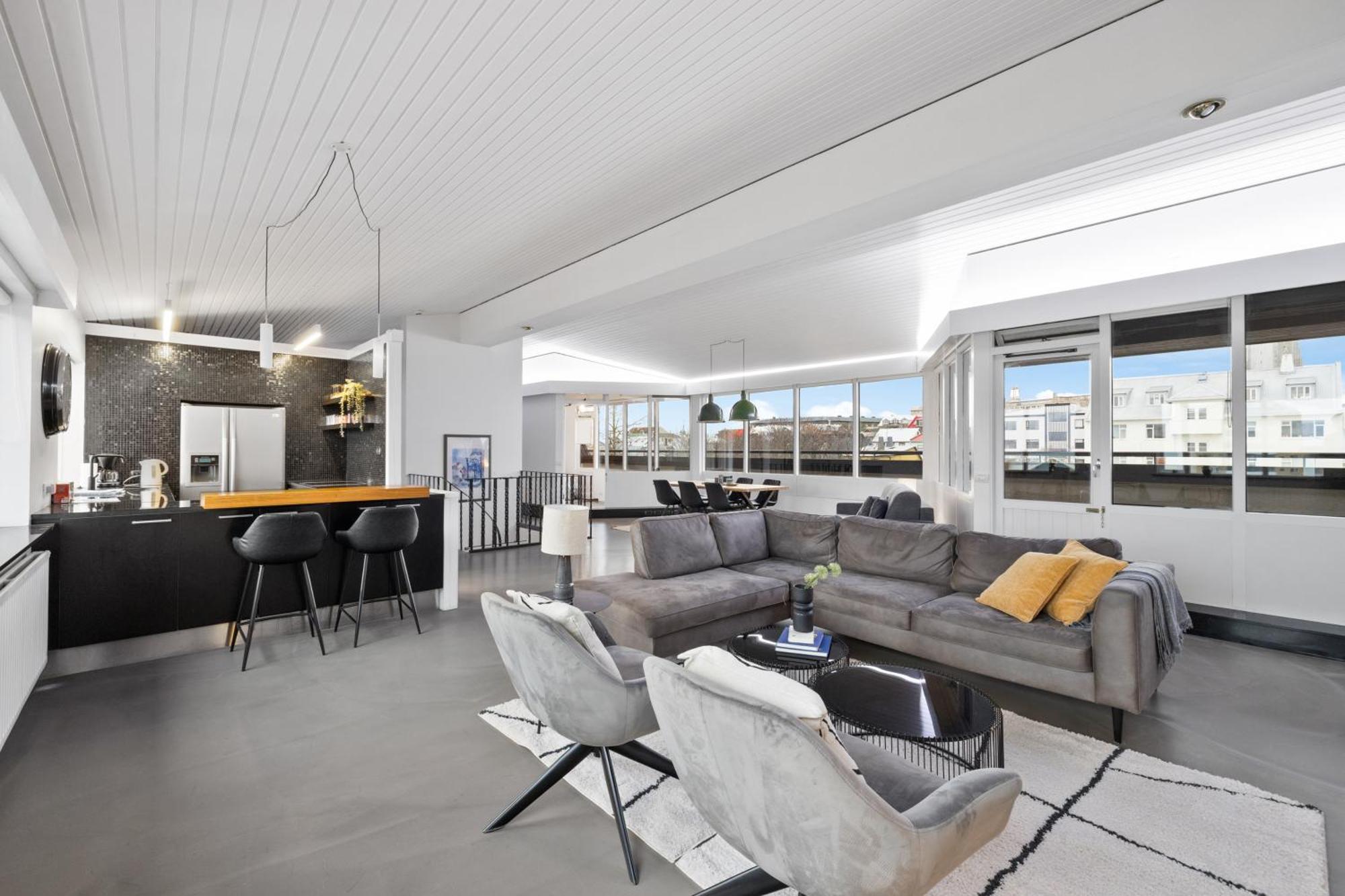 Penthouse Apt On The Shopping Street-Free Parking Рейк'явік Екстер'єр фото